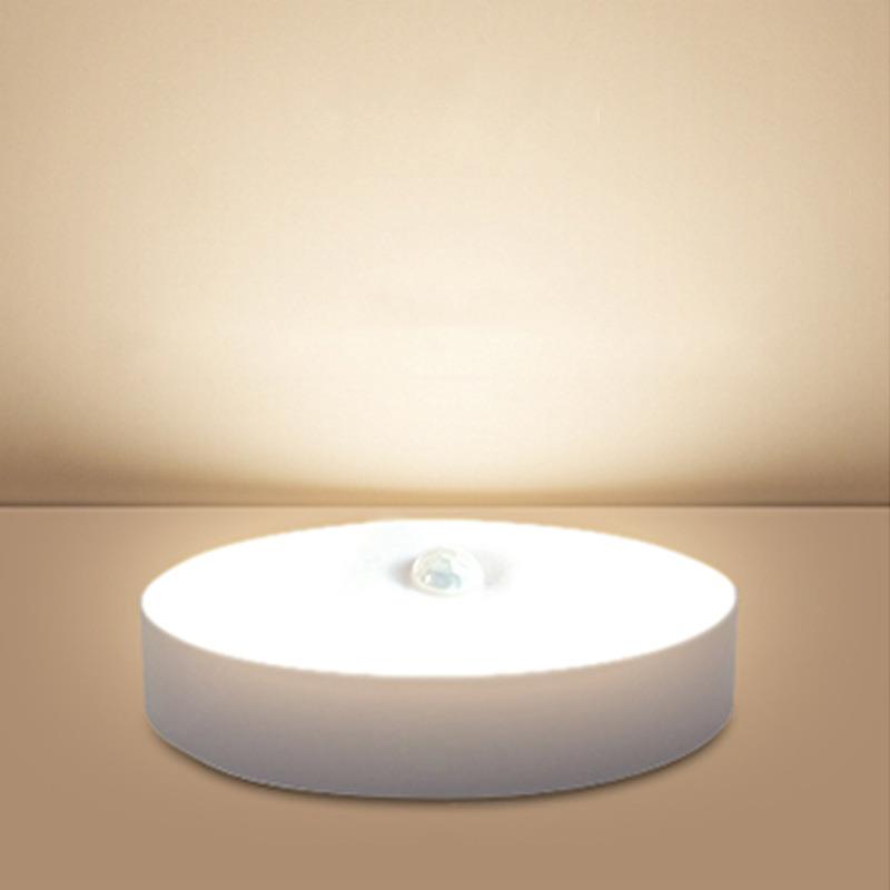 LED Smart Human Motion Sensor USB Charging Light Magnetic Ni