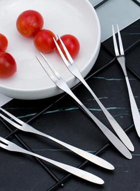 Wholesale Stainless Steel Fruit Forks, Stylish Fruit Skewers