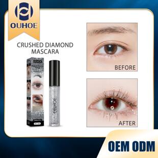 EELHOE Glitter Shimmer Mascara - Defining, Priming, Quick-Dr