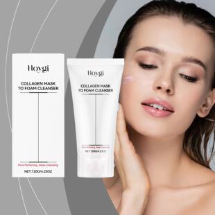 HOYGI Collagen Moisturizing Facial Cleanser - Gently cleanse