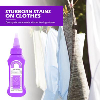 Jue-Fish Active Enzyme Laundry Stain Remover - Effective for
