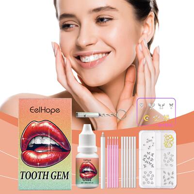 EELHOPE DIY Fashion Teeth Kit - Teeth Decoration Rhinestone