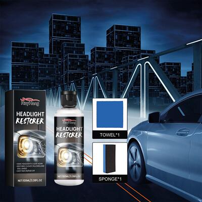Rayhong Car Headlight Polishing Liquid - For headlight scrat