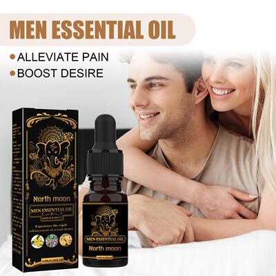 North Moon Men's Massage Essential Oil - A revitalizing and