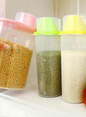 Airtight Grain Storage Containers for Home Kitchen, Food-Gra