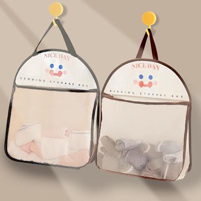 Behind-the-wardrobe-door hanging organizer for undergarments