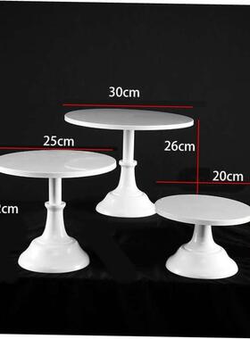 White Iron Dessert Table Ornament Display Stand Cake Tray
