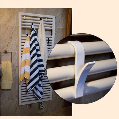 Heating radiator hooks for kitchen and bathroom, wall-mounte