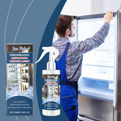 Jue-Fish Refrigerator Snow and Ice Melter Defrosting Agent f