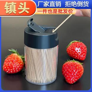 Box Toothpicks Bucket Pack Doub Household Disposable Fruit