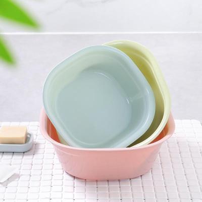 Simple Thickened Plastic Wash Basin, Multi-functional for Ba