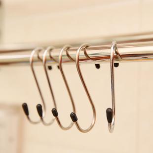 Kitchen and Supermarket Metal Stainless Steel S-Shaped Hooks
