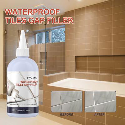 Jaysuing Grout for Tiles - Anti-Mold Grout for Kitchen and B