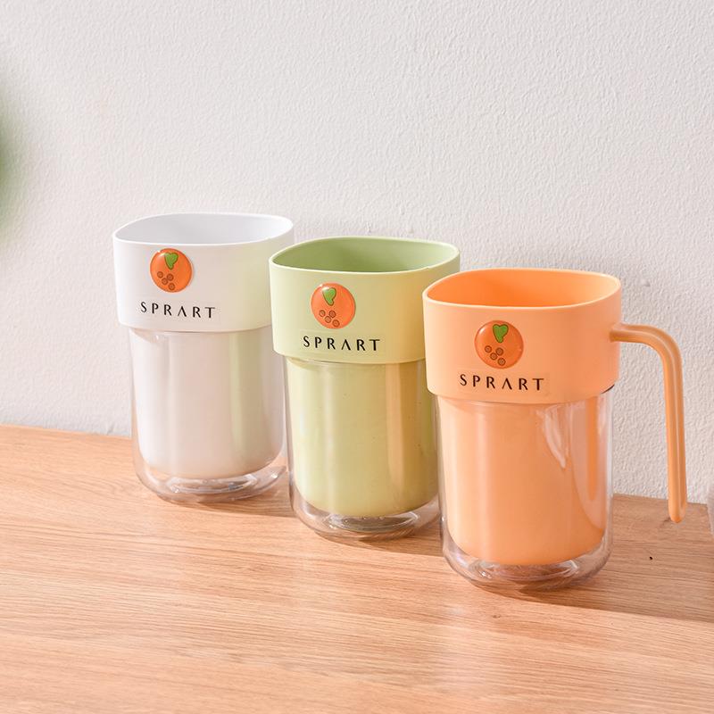 Wholesale household plastic mouthwash cups, toothbrush cups