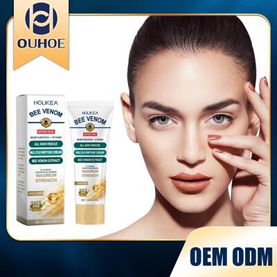 HOUKEA Bee Venom Acne Skincare Cream - Gentle Cleansing, Smo
