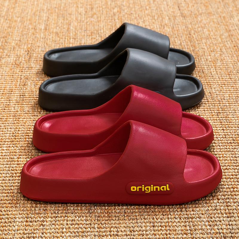 EVA odor-resistant letter design slippers for women, summer