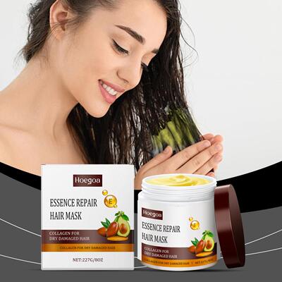 HOEGOA Collagen Moisturizing Hair Mask - Gently Nourishes, S