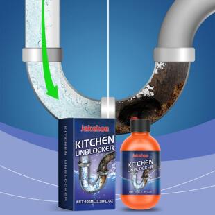 jakehoe Drain Cleaner for Toilets, Sinks, and Kitchen Pipes
