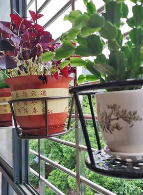 Balcony Railing Flower Stand Hanging Extra Large Flower Rack