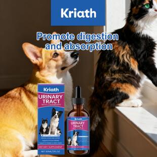 Kriath Cat and Dog Care Drops - Gentle Formula for Daily Nou