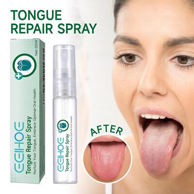EELHOE Tongue Repair Spray: A restorative spray for whitish