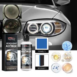 Rayhong Car Headlight Polishing Liquid - For Repairing, Rest