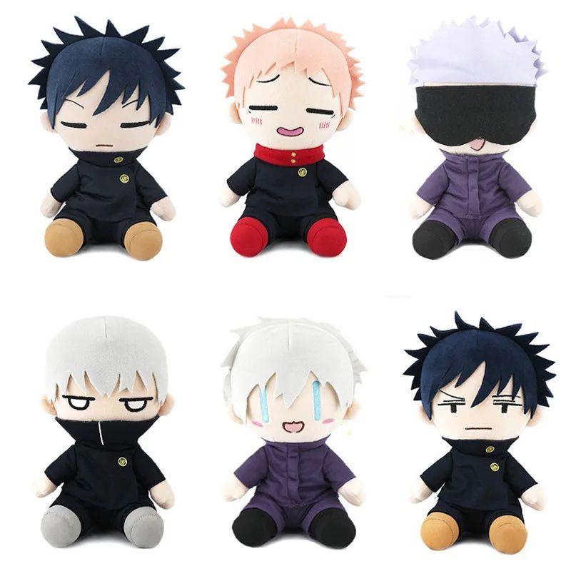 23cm Jujutsu Kaisen Plush Doll Anime Gojo Satoru Yuji Itador