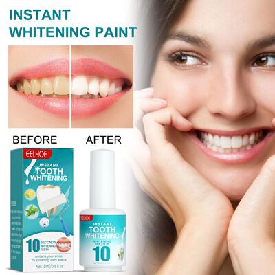 EELHOE Teeth Whitening Paint - Cleans Oral Stains, Bad Breat