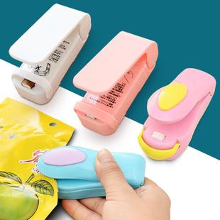 Portable Mini Sealing Machine, Food Plastic Bag Sealer, Home