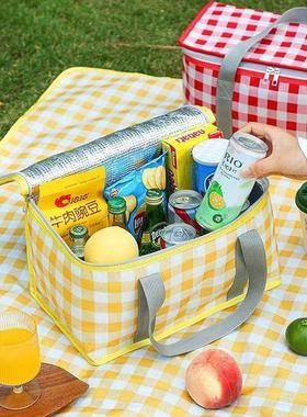 Camping and Picnic Insulated Bag, Thickened Large Capacity O