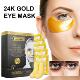 Eye Mask fine Jaysuing Fades Gold dark lines 24k circles