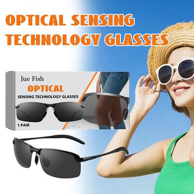 Jue-Fish Optical Sensing Technology Glasses - Universal Indo