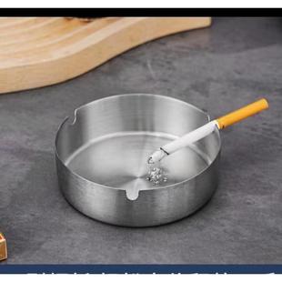 Drop Resistant Suitable Stainless Home Ashtray for Steel