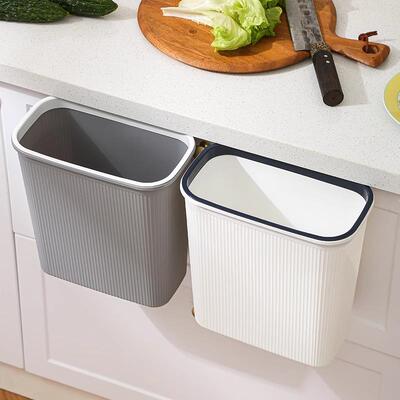 Narrow Space Bathroom Trash Can, Suitable for Home Restrooms