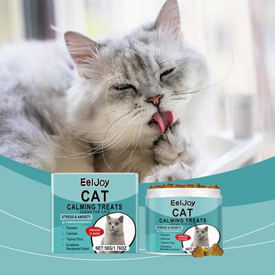 EELJOY Cat Snack Chews - Daily Nutritional and Emotional Car