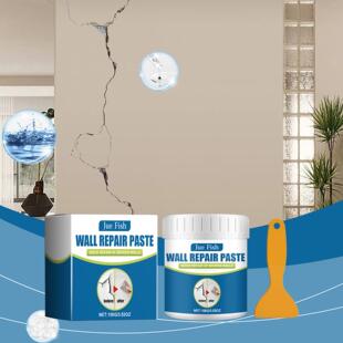 JUE FISH Wall Repair Paste - Conceals Stains, Cleans Walls,