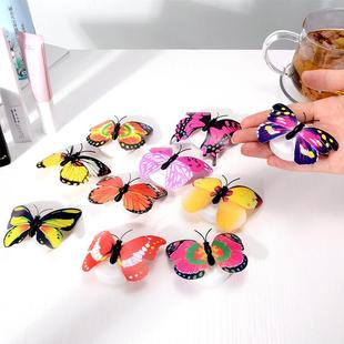 Glowing Butterfly Night Light LED Multicolor Glowing Butterf
