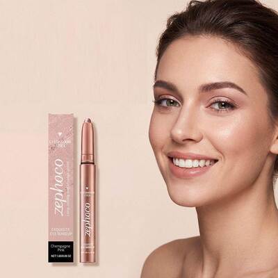 Zephoco Shimmering Nude Eyeshadow Stick (Champagne Pink) - P