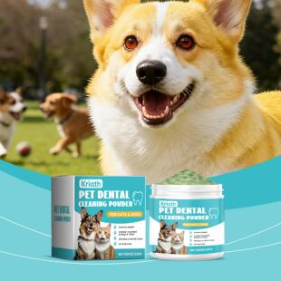 Kriath Pet Oral Care Powder - Gentle Cleaning and Freshening