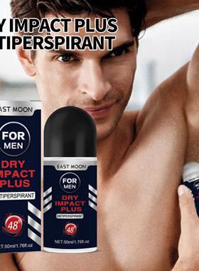 East Moon Men's Anti-Perspirant Deodorant Roll-On - Long-las