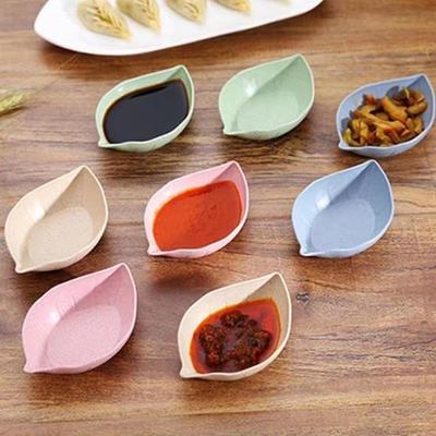Creative Wheat Straw Small Bowls, Mini Condiment Dishes, Pic