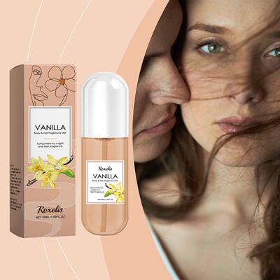 Vanilla Scented Body Mist - A naturally fresh, light fragran