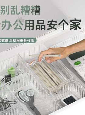 Drawer organizer for cosmetics, acrylic vanity tabletop skin