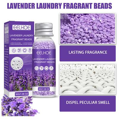 EELHOE Lavender Scented Laundry Beads - Long-lasting fragran