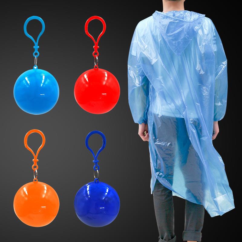 Disposable Thickened Spherical Raincoat Compression Ball, Wa
