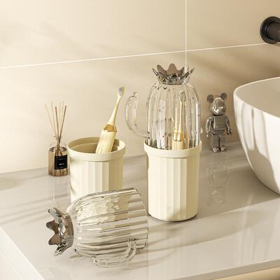 A set of three stackable, internet-famous creative cream-col