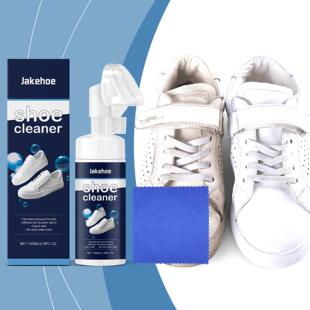 Jakehoe White Shoe Cleaner - Gentle and Non-Damaging Shoe Cl