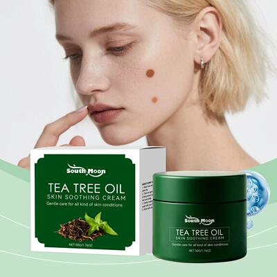 SOUTH MOON Tea Tree Oil Skincare Cream - Gentle Cleansing, E