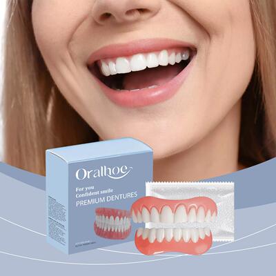 ORALHOE Cosmetic Denture Enhancer - Daily Comfort and Aesthe