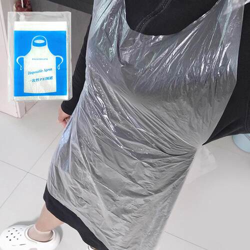 Wholesale disposable aprons made of PE plastic, suitable for